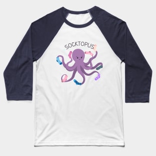 Socktopus Octopus Baseball T-Shirt